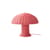 Lampe de table Rattan rose / Ø 34 x H 30 cm - HK LIVING