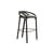 Sgabello alto Aleta INDOOR tessuto beige / H 78,5 cm - MORPHO