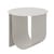 Table d'appoint Cher métal gris / Ø 43 cm - Porte-revues intégré - Bloomingville