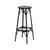 Tabouret haut A.I. LIGHT / H 75 cm - Conçu par intelligence artificielle / Recyclé - Kartell
