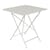 Klapptisch Bistro metall grau / 71 x 71 cm - Loch für den Sonnenschirm - Fermob