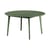Tavolo rotondo Plus4 metallo verde / L 138-198 cm - da 6 a 10 persone - Emu