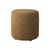 Pouf Barrow tissu marron vert / Ø 40 cm - Ethnicraft