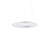Sospensione Iris Horizontal tessuto bianco / LED - Ø 60 cm - Dix Heures Dix
