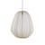 Suspension Balloon Large tissu gris / Résille translucide - Ø 53 x H 60 cm - Bolia