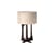 Tischleuchte Flow textil beige / H 53 cm - Ethnicraft
