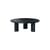 Couchtisch Galta Forte holz schwarz / Ø 100 x H 36 cm - KANN DESIGN