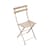 Klappstuhl Bistro metall beige Metall - Fermob