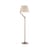 Lampadaire Angelo Stone LED  / H 173 cm - Tissu plisssé - Kartell