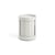 Facet Low Storage plastic material grey / H 49 cm - 1 Door / With Casters - Hay