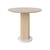 Table basse Root marbre bois naturel / Ø 60 x H 54 cm - Marbre & chêne - Bolia