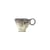 Tasse Imogen céramique gris / Ø 8,5 x H 7 cm - 175 ml - Bloomingville