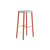 Bird Bar stool wood orange / Height: 75 cm - Unpadded - raawii
