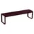 Bellevie Bench metal red / L 161 cm - 4-seater - Fermob