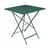Tavolo pieghevole Bistro metallo verde 71 x 71 cm - Pieghevole - Con foro per parasole - Fermob
