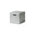 Inout 41 End table stone white / Pouf - 40 x 40 x H 37 cm / Concrete - Gervasoni