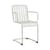 Fauteuil de repas Palissade Cantilever métal gris / Small - Hay
