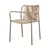 Fauteuil de repas Sweep beige / Corde polypropylène - Vincent Sheppard