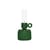 Öllampe Flamtastique XS plastikmaterial grün / H 22,5 cm - Indoor - Fatboy