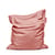 Pouf Original Slim Teddy tissu rose / Tissu duveteux ultra-doux - 155 x 120 cm - Fatboy