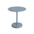 Linear Café Round table metal blue / Ø 70 cm - Steel - Muuto