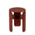 Bebop End table metal red brown / Ø 35 x H 45 cm - Fermob