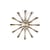 Horloge murale Spindle Clock bois naturel / By George Nelson, 1948-1960 / Ø 57 cm - Vitra