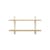 Scaffale Rayonnage Mural metallo legno bianco / Jean prouvé, 1936 - L 118 x H 70 cm - Vitra