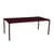 Table rectangulaire Calvi métal violet / 195 x 95 cm - 10 à 12 personnes - Fermob