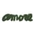 Banc Amore Ocean plastique vert /  L 145 cm - 100% recyclé - Slide