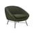 Fauteuil rembourré Barrow tissu vert - Ethnicraft