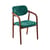 Fauteuil rembourré Henry tissu vert - POLSPOTTEN