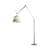 Lampadaire Tolomeo Mega métal papier beige / Ø 36 cm - H 148 à 327 cm - Artemide