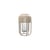 Lampe solaire d'extérieur Light N°1 métal beige / LED - Chargeur à induction inclus - Houe