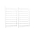 Lot de 2 montants muraux / H 50 x P 30 cm - String Furniture