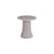 Table d'appoint Babar verre violet / Ø 42 x H 41 cm - 100% recyclé / Fait main - Glas Italia