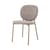 Chaise rembourrée Percey tissu gris - Bloomingville