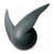 Horloge murale Walter Wayle II plastique noir / Philippe Starck, 1988 - Alessi
