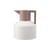 Pichet isotherme Geo plastique blanc / 1L - Normann Copenhagen