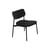 Poltrona bassa Fromme legno nero / Seduta pelle - Petite Friture