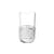 Verre Jellies Family plastique transparent / Large - H 15 cm - Kartell