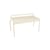 Banc empilable Luxembourg métal beige / Compact - 2 places / L 90 cm - Fermob