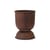 Blumentopf Hourglass Extra Small metall braun / Ø 21 x H 30 cm - Ferm Living