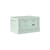 Boîte Box Medium plastique vert / 40 x 29 x H 23,7 cm - Empilable - STUDIO ABOUT