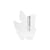 Draw Large Bud vase composite material transparent / Resin - H 28 cm - Normann Copenhagen