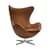 Fauteuil pivotant Egg chair  / Arne Jacobsen, 1958 - Fritz Hansen
