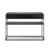Konsole Monolit holz schwarz / Eiche massiv & Metall L 122 cm / 2 Schubladen - Ethnicraft