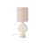 Sergio Table lamp ceramic beige / Ø 20.5 x H 54.5 cm - Bloomingville