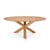 Tavolo rotondo Circle Outdoor legno naturale / Teck - Ø 163 cm / 6 persone - Ethnicraft