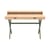Bureau Hyppolite bois et métal vert / L 120 x P 56 cm - Hartô